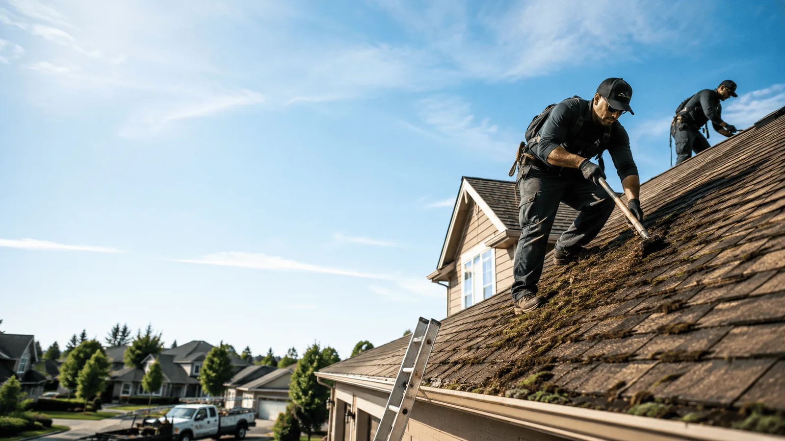 Roof Moss Removal in Bath, IN near me